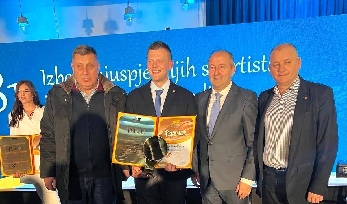 Haris Jusufbašić-SPORTISTA GODINE BOSNE I HERCEGOVINE za 2025.godinu